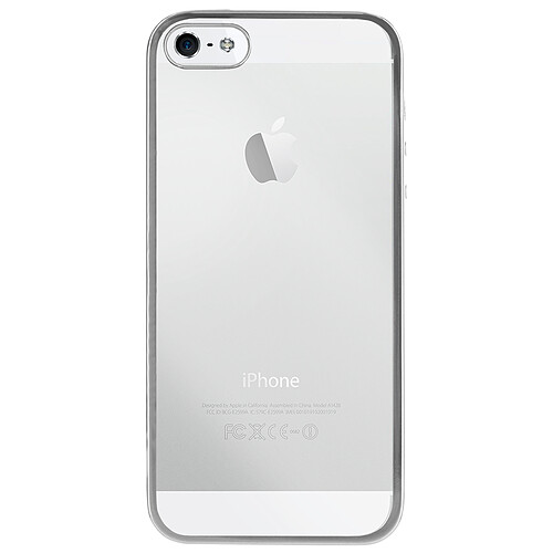 Color Block iPhone 5s/SE Case - Transparent Argent