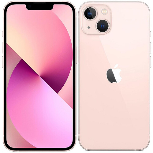 Apple iPhone 13 - 128 Go - Rose - sans écouteurs