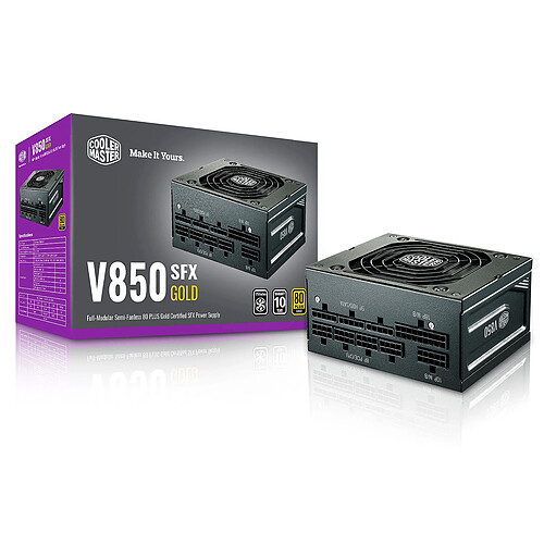 Cooler Master Ltd V850 SFX GOLD 80PLUS Gold