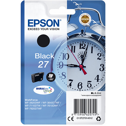 Epson Cartouche Reveil Noir 27