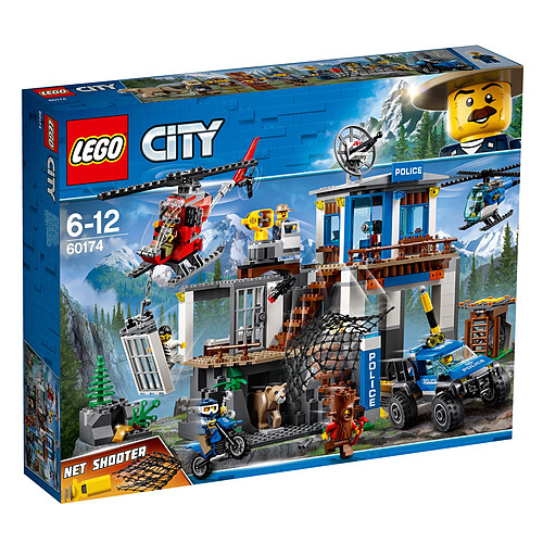 LEGO® City - Le poste de police de montagne - 60174