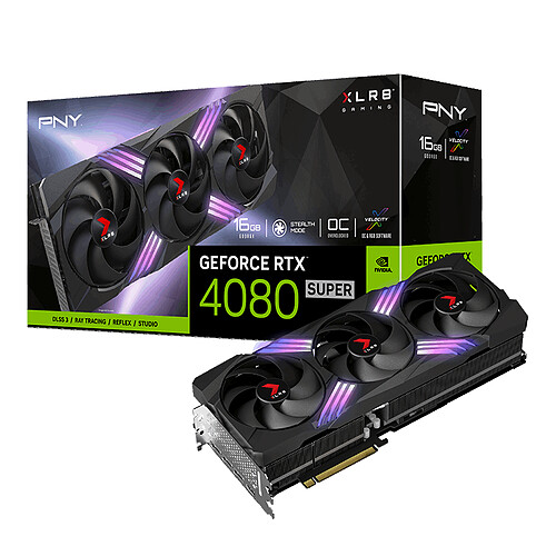 PNY GeForce RTX 4080 SUPER 16G XLR8 Gaming VERTO EPIC-X RGB OC