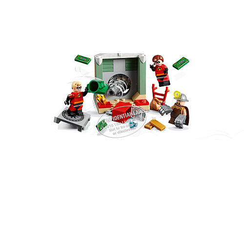 LEGO® Juniors The Incredibles II - Le braquage d'une banque du Démolisseur - 10760