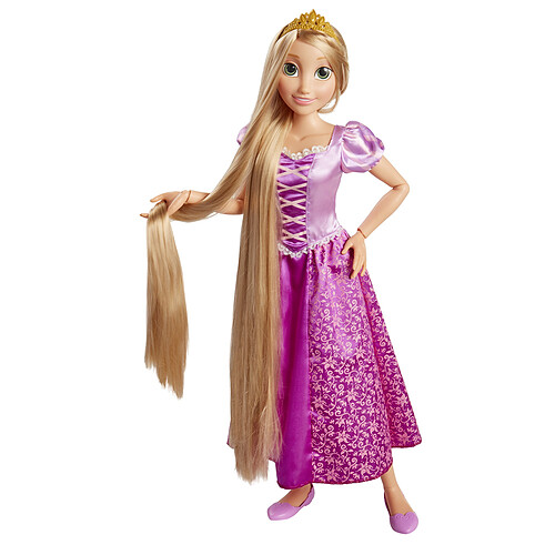 DISNEY PRINCESSES - Poupée Raiponce 80 cm ''Ma Meilleure Amie'' - 61773-11L