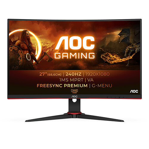 AOC 27" LED C27G2ZE/BK