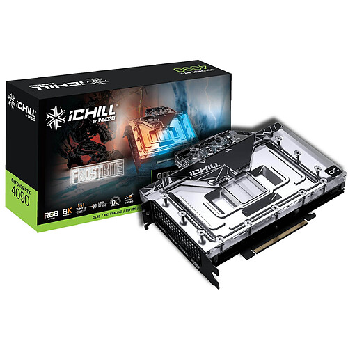 Inno 3D GeForce RTX 4090 ICHILL FROSTBITE - 24 Go