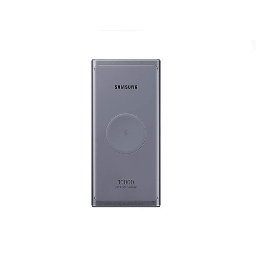 BATTERIE EXTERNE 10 000mhA - Gris ULTRA rapide 25W induction Large compatibilité Powerbank Samsung  EB-U3300XJEGEU