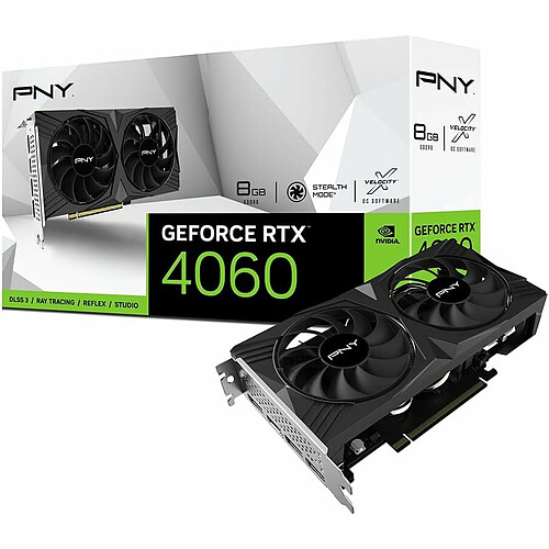 PNY GeForce RTX 4060 VERTO Dual Fan 8G