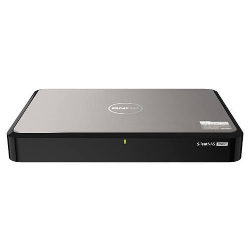 QNAP 2-bay fanless desktop NAS, Intel Celeron N5105 quad-core, burst up to 2.9 GHz, 8GB memory,