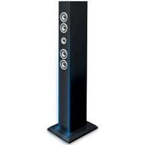 BIGBEN TOUR DOUBLE DOCK RADIO USB SD BT DECOR GB LED BLEUES