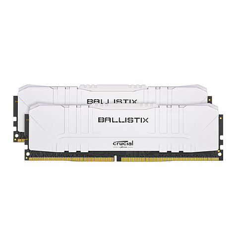 Ballistix White 16 Go (2 x 8 Go) DDR4 3000 MHz CL15