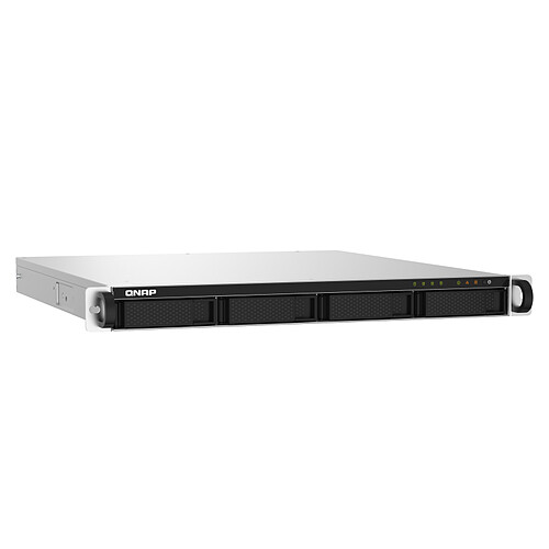 QNAP TS-432PXU-RP-2G 4-Bay NAS AL324 TS-432PXU-RP-2G 4-Bay rackmount NAS AL324 2Go DDR4 UDIMM RAM SATA 6Gb/s 2x 10GbE SFP+ 2x 2.5GbE 1x PCIe Gen2 x2 slot 250W