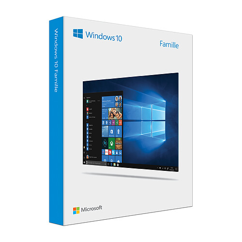 Microsoft Windows 10 Édition Familiale (USB - français)