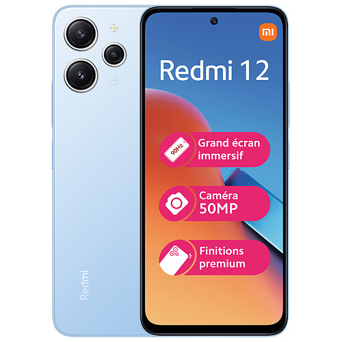 Xiaomi Redmi 12 - 4G - 4/128 Go - Bleu