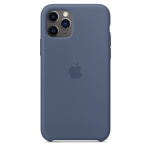 Apple Coque en silicone iPhone 11 Pro - Bleu d'Alaska