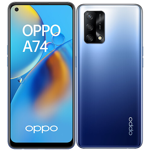 OPPO A74 - 4G - 128 Go - Bleu · Reconditionné