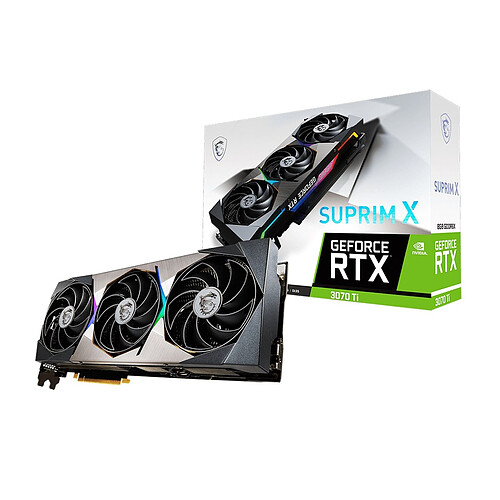 MSI GeForce RTX 3070 Ti - SUPRIM X -  8 Go