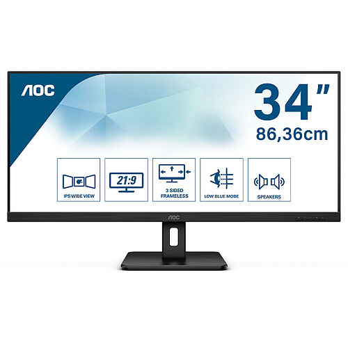 AOC 34" LED Q34E2A