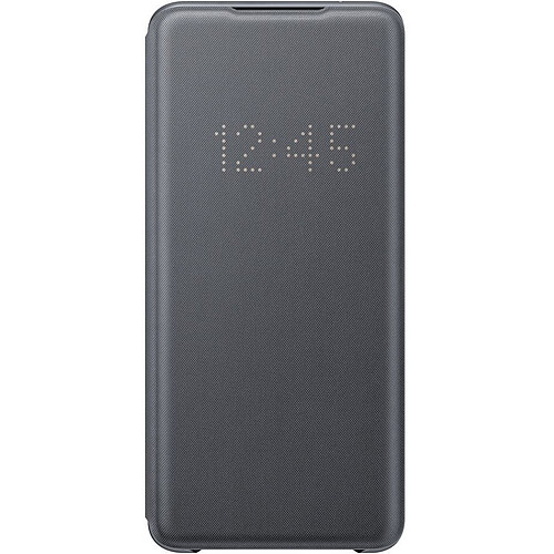 Samsung LED View cover pour Galaxy S20 ULTRA 5G Gris