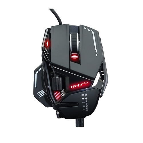 Mad Catz R.A.T. 8+ Noire - Filaire