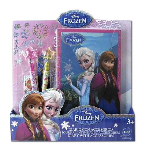 La Reine Des Neiges Journal Intime Avec Accessoires - 86605