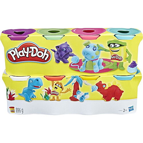 Play-Doh Pâte à modeler 8 pots - Couleurs vives