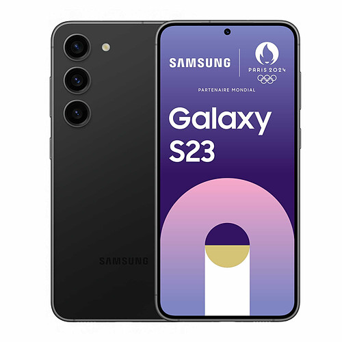 Samsung Galaxy S23 - 8/256 Go - Noir