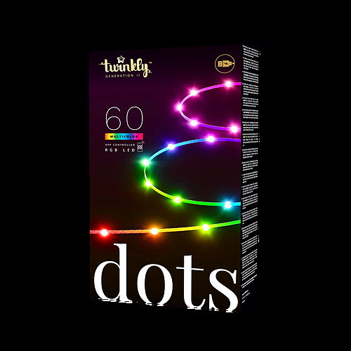 TWINKLY Dots 60 LED - Edition multicolore - 3m