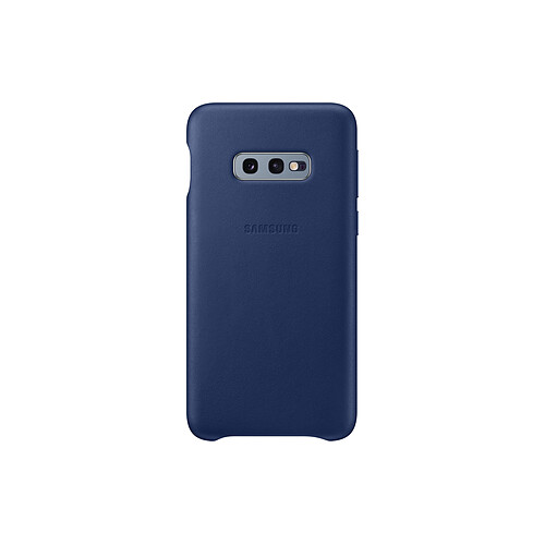 Samsung Coque Cuir Galaxy S10e - Bleu Marine