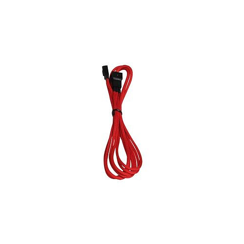 BitFenix Câble rallonge Alchemy 3-Pin - 90 cm - gaines Rouge/Noir