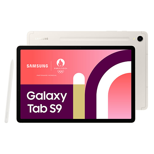 Samsung Galaxy Tab S9 - 8/128Go - WiFi - Crème