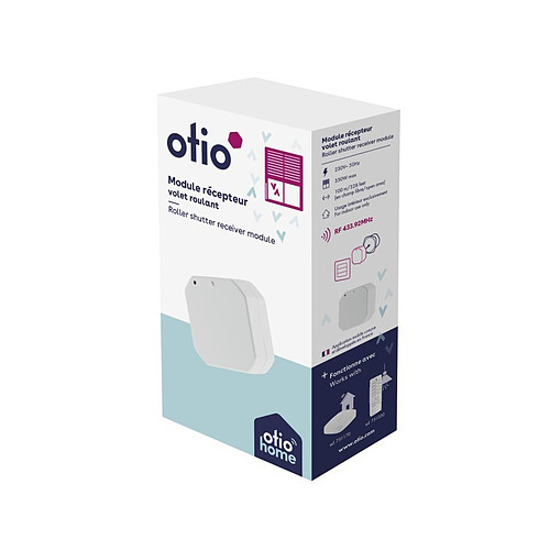 Otio Module récepteur encastrable pour volets roulants connecté