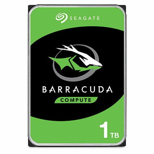 Seagate Technology BarraCuda 1 To - 3.5" SATA III 6 Go/s - Cache 256 Mo