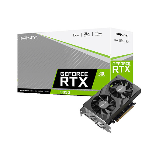 PNY GeForce RTX 3050 VERTO Dual Fan 6GO