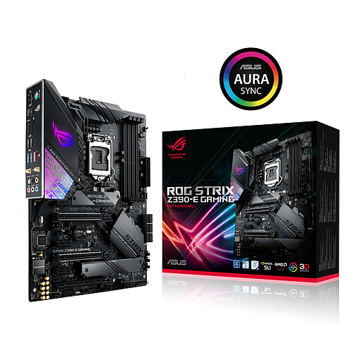 ASUS Intel Z390 ROG STRIX-E GAMING - ATX · Reconditionné