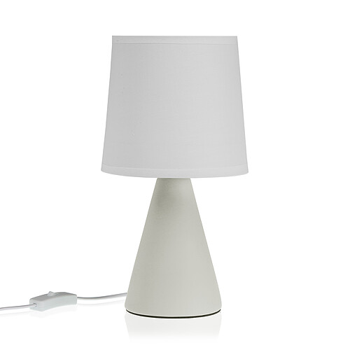 3S. x Home Lampe de table Blanche SLIVE