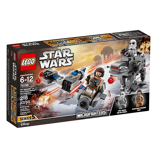 LEGO® Star Wars™ - Microfighter Ski Speeder™ vs. Quadripode du Premier?Ordre™ - 75195