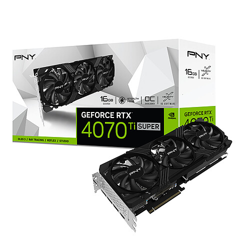 PNY GeForce RTX 4070 Ti SUPER 16G VERTO OC