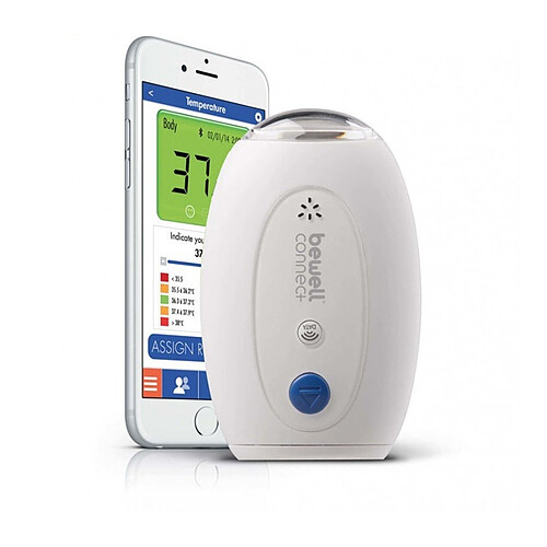 bewell connect Thermomètre connecté MyThermo - BWCX10 - Blanc · Reconditionné