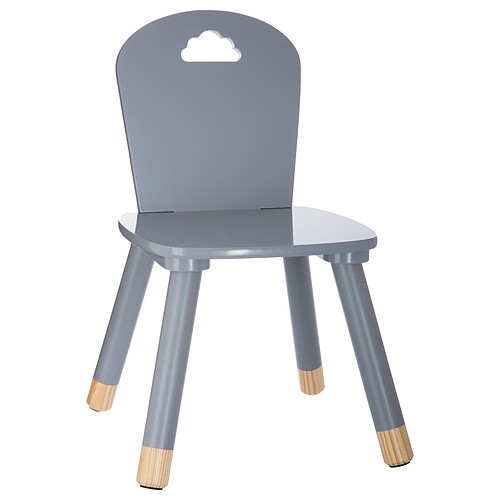 3S. x Home Chaise Enfant Gris MINO