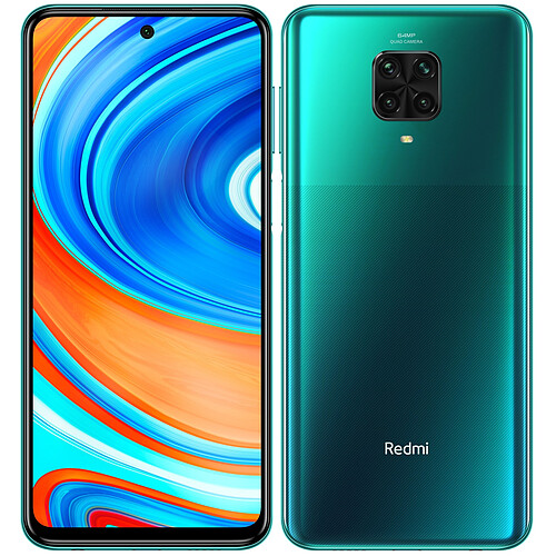 Xiaomi Redmi Note 9 Pro - 6/64 Go - Vert Tropical