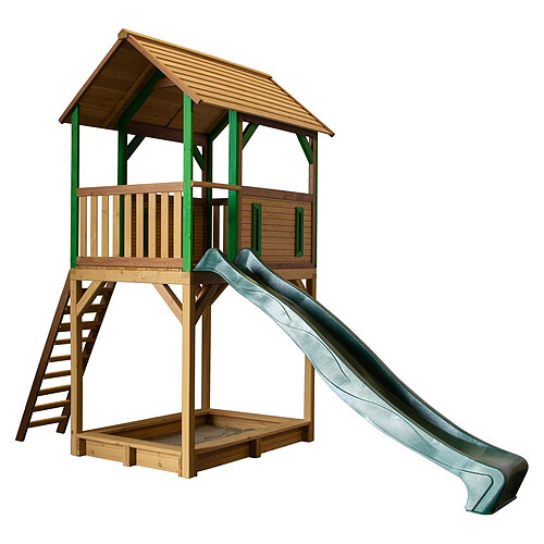 Axi Dory Play Tower marron/vert