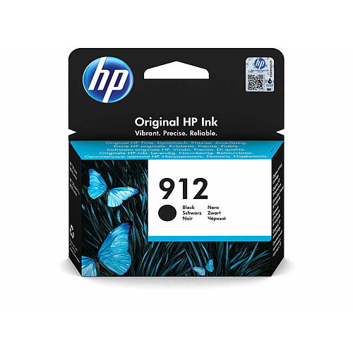 HP Cartouche d'encre 912 Noir Original