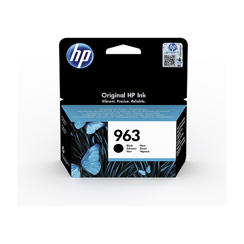 HP 963 Cartouche d'encre Noir Original Ink Cartridge