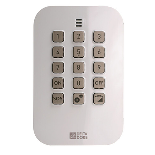 Delta Dore CLS 8000 - Clavier à touches sans fil pour alarme Tyxal+