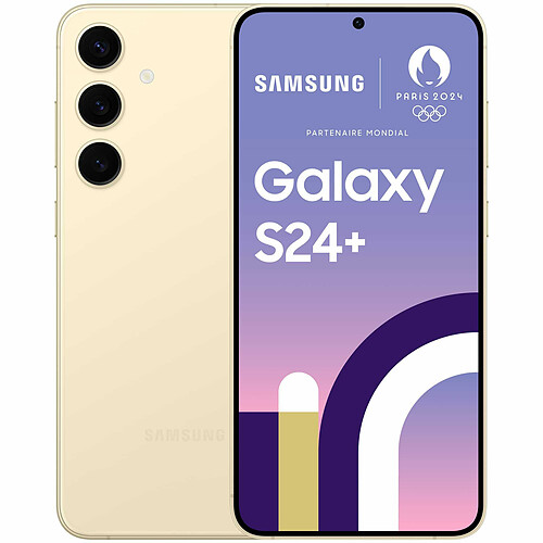 Samsung Galaxy S24+ - 5G - 12/256 Go - Crème