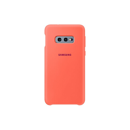 Samsung Coque Silicone Galaxy S10e - Rose