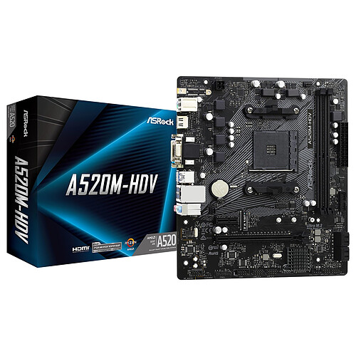 ASRock A520M HDV