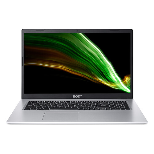 Acer Aspire 3 A317-33-C3PB N4500 Ordinateur portable 43,9 cm (17.3") HD+ Intel® Celeron® N 4 Go DDR4-SDRAM 256 Go SSD Wi-Fi 5 (802.11ac) Windows 11 Home Argent