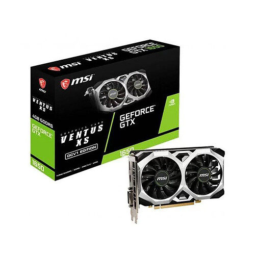 MSI GeForce GTX 1650 D6 VENTUS XS OCV1